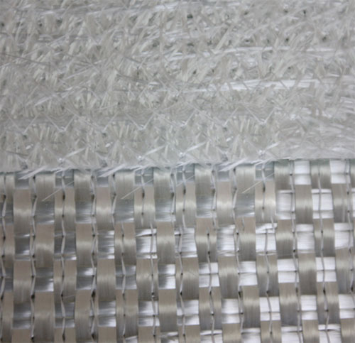 E-glass fiber woven roving stitch combo mat